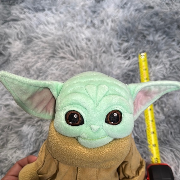 Plush Baby Alien Toy - Green and Tan - Picture 5 of 5